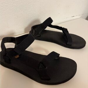 Teva Black Adventure Sandals
